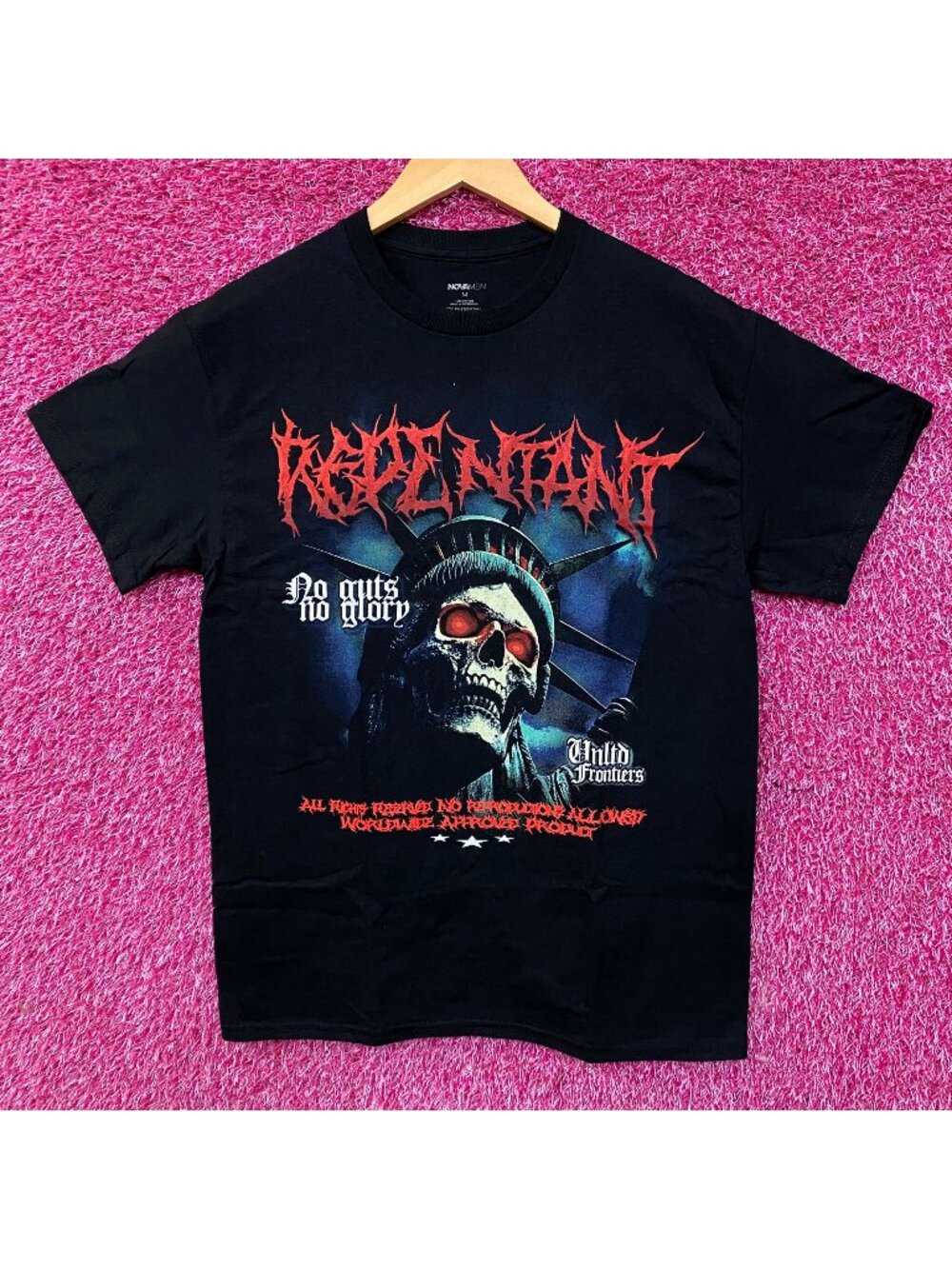 Fashion Nova Repentant Skull Graphic Short Sleeve Tee Shirt Medium
